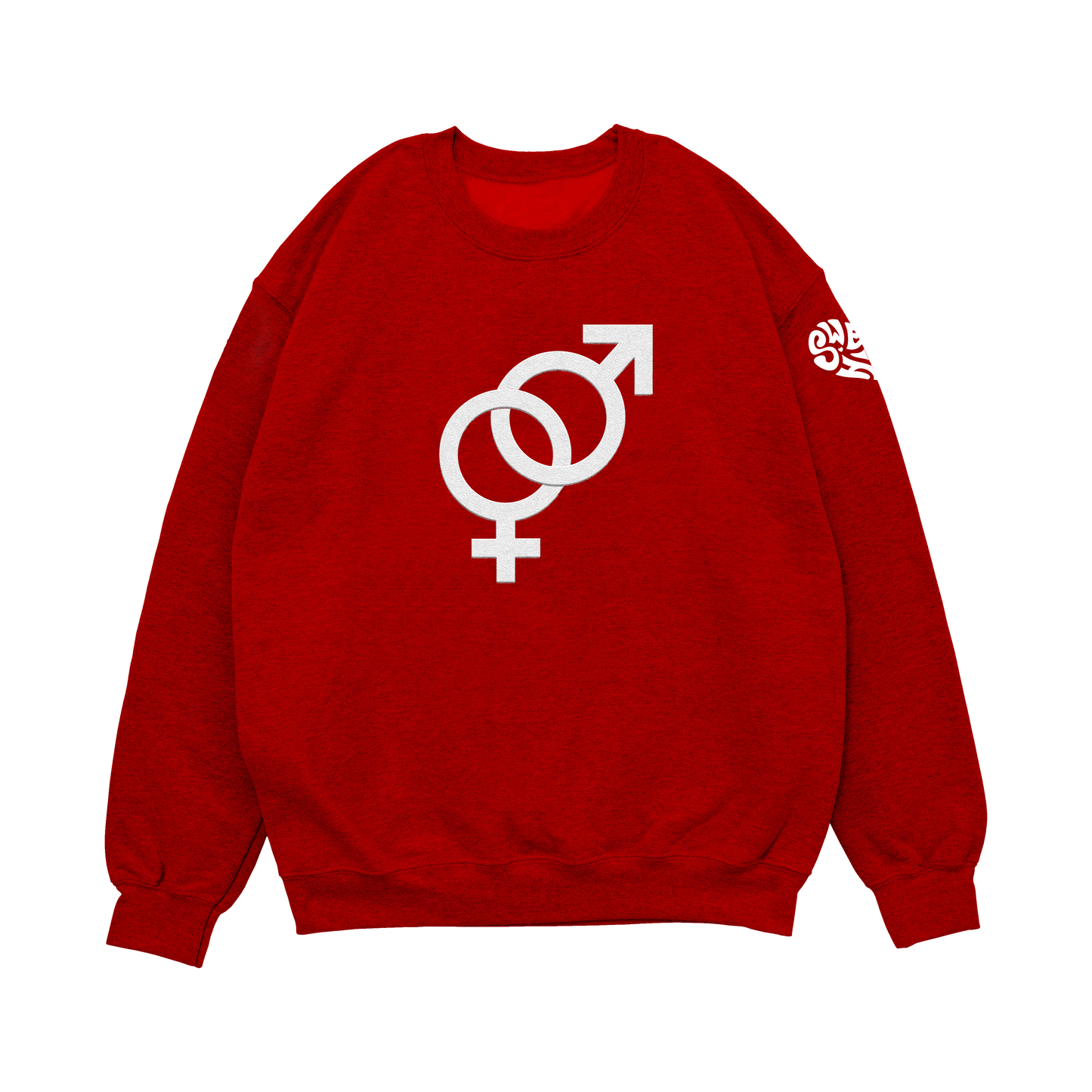 "The RED SET" Symbol Crew Neck