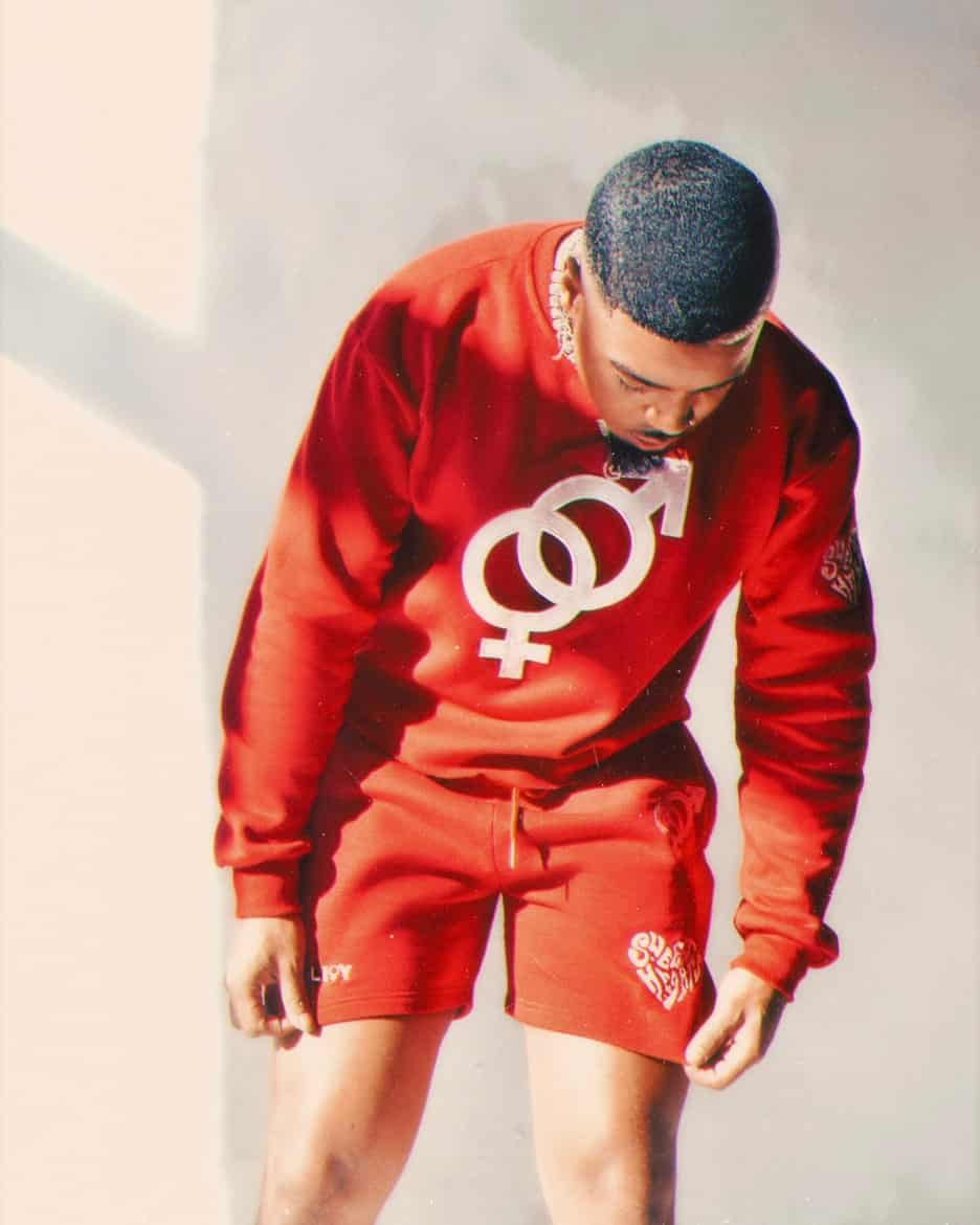 "The RED SET" Symbol Crew Neck